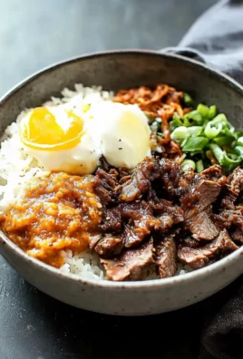 Korean BBQ Steak Rice Bowls