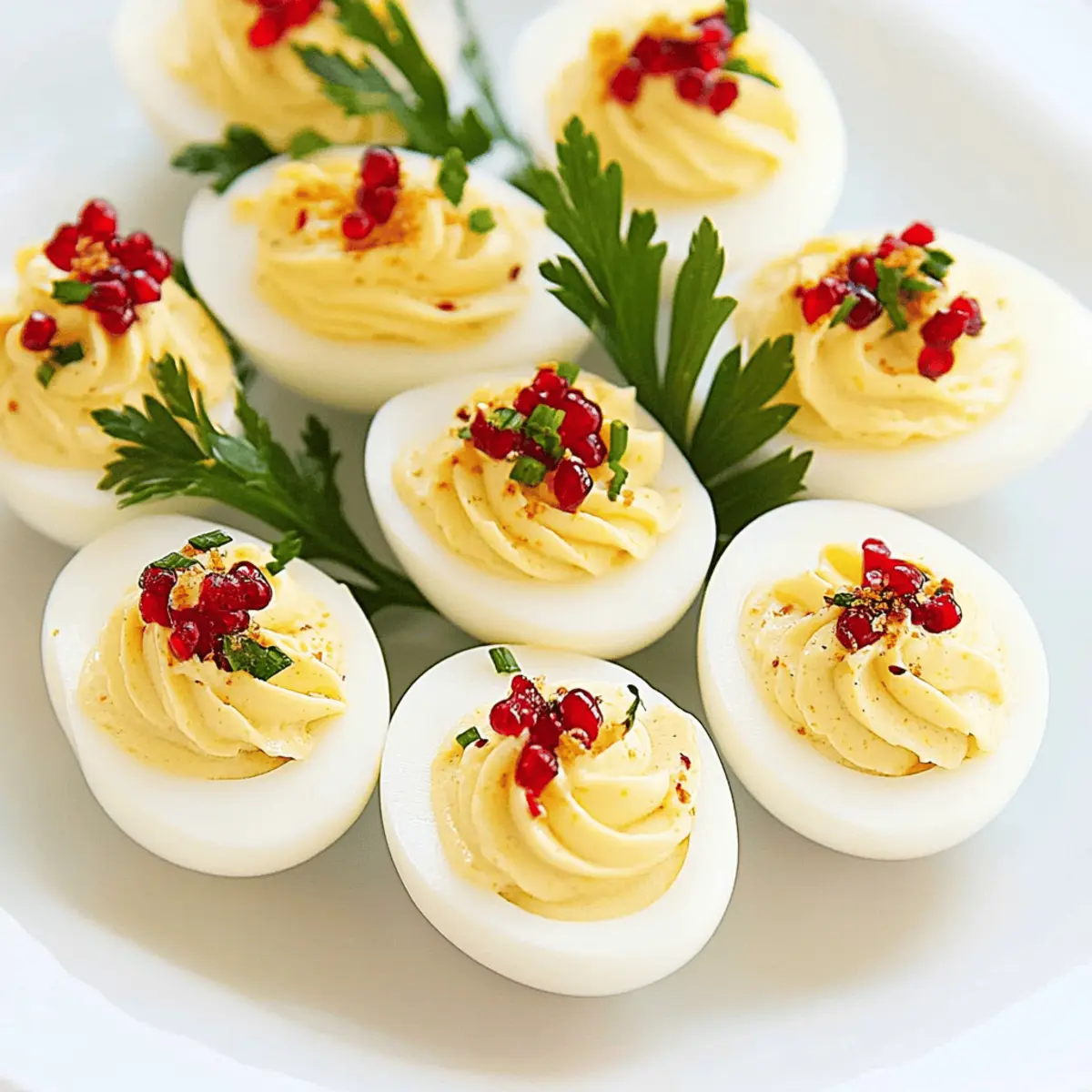 Christmas Deviled Eggs