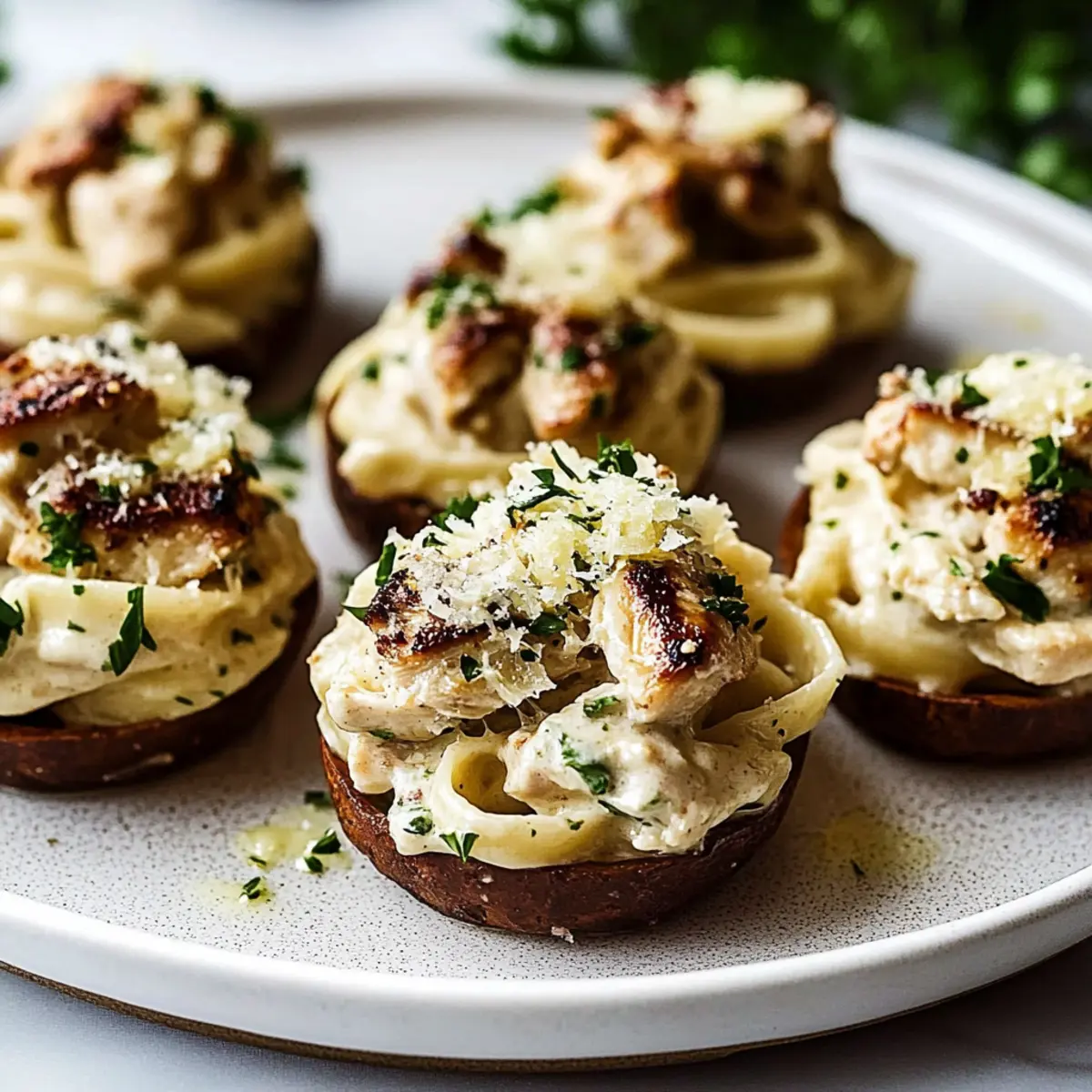Creamy Chicken Garlic Parmesan Pasta Magic!