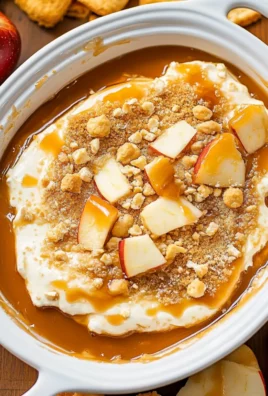 Easy Caramel Apple Cheesecake Dip Recipe
