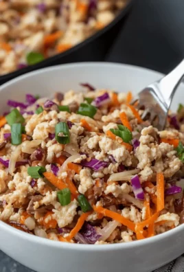Nutritious Meal Prep Egg Roll Bowl