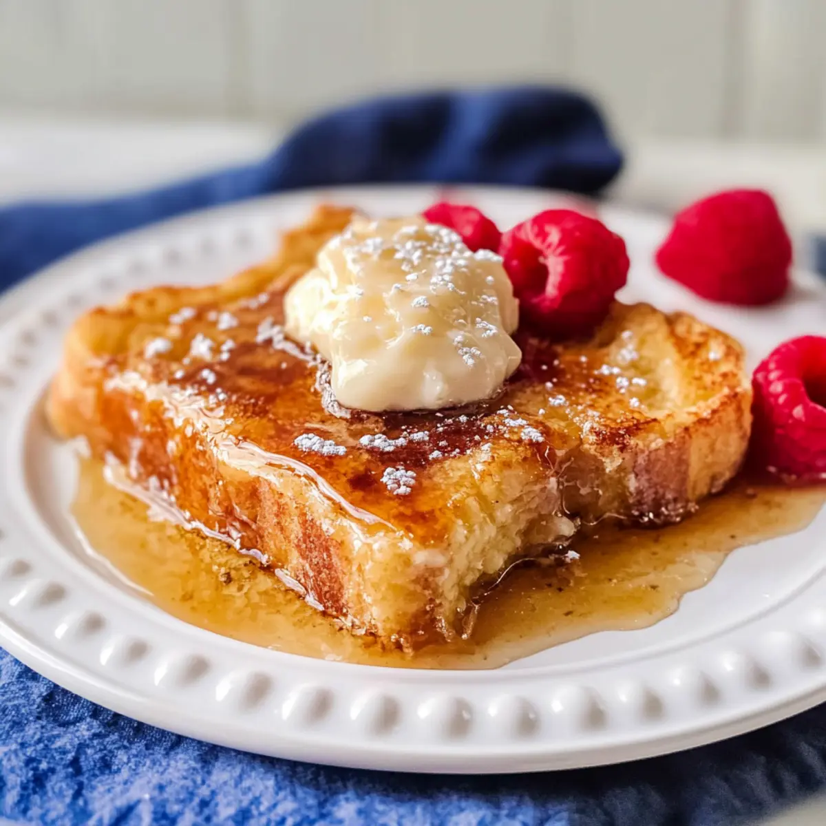 BEST Overnight Crème Brûlée French Toast