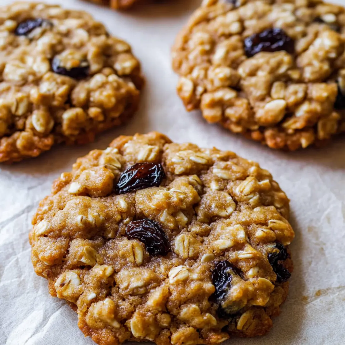 Oatmeal Raisin Cookies