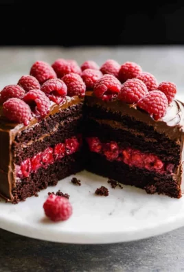 Chocolate Raspberry Cake