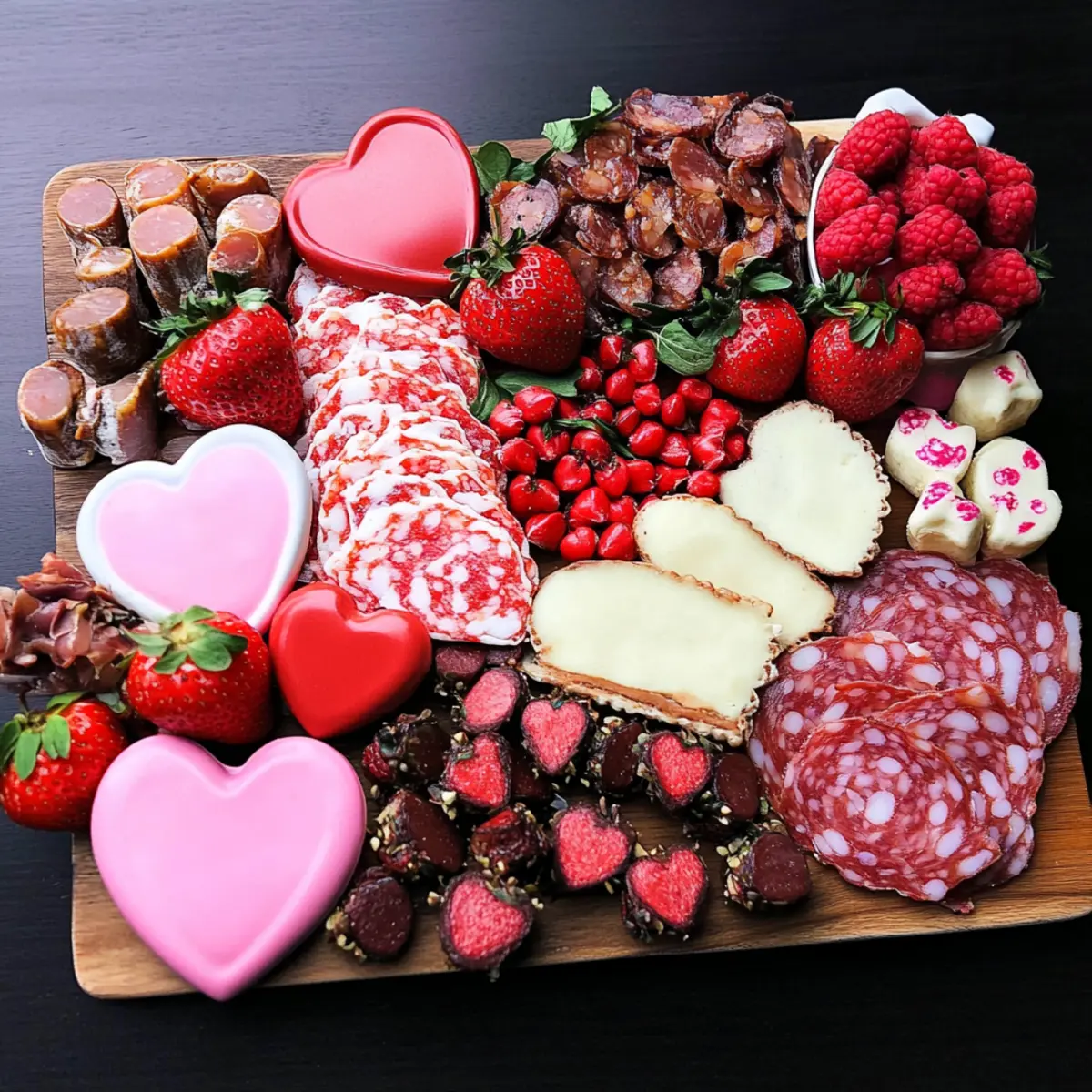 Mini Valentine Charcuterie