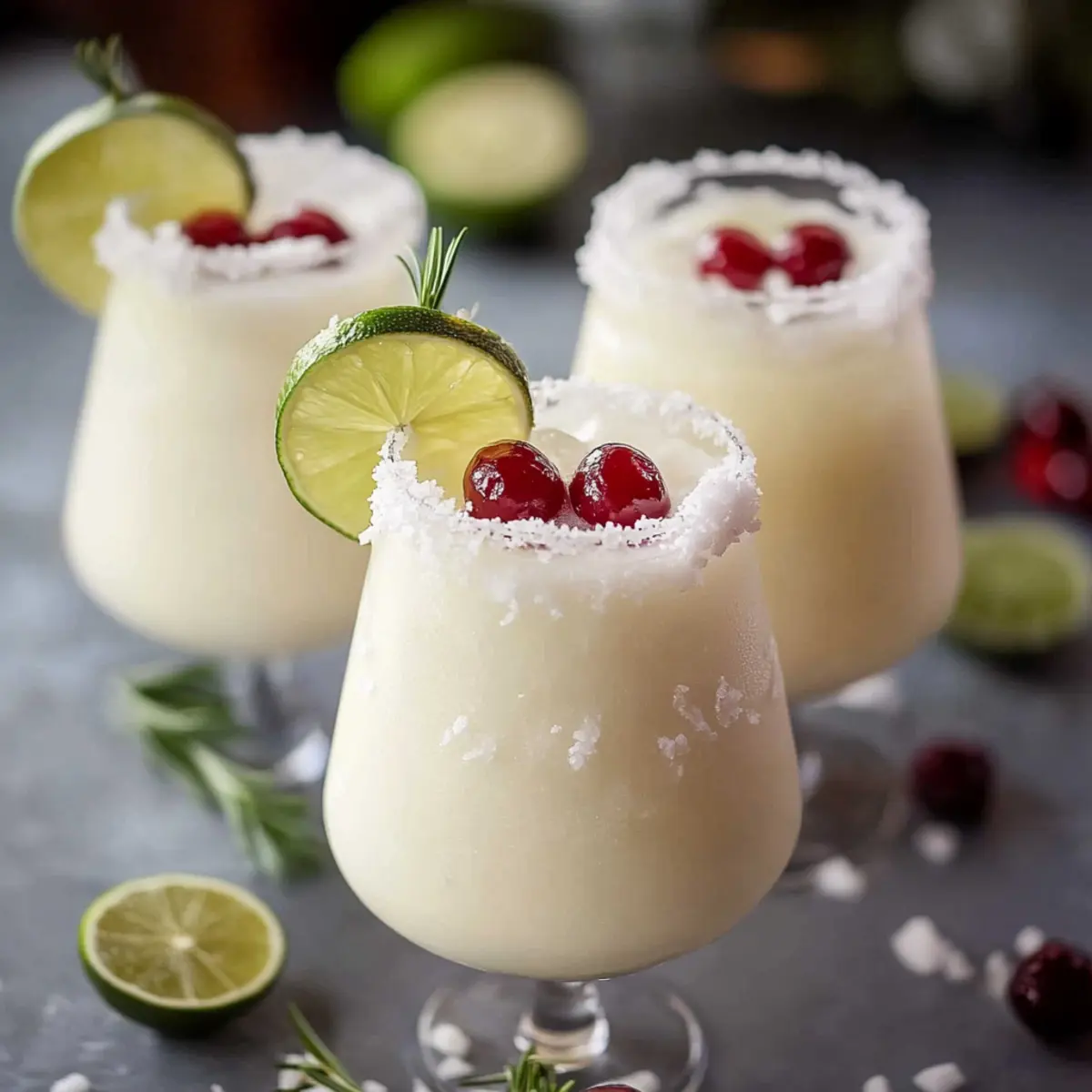 Holiday Coconut Margarita