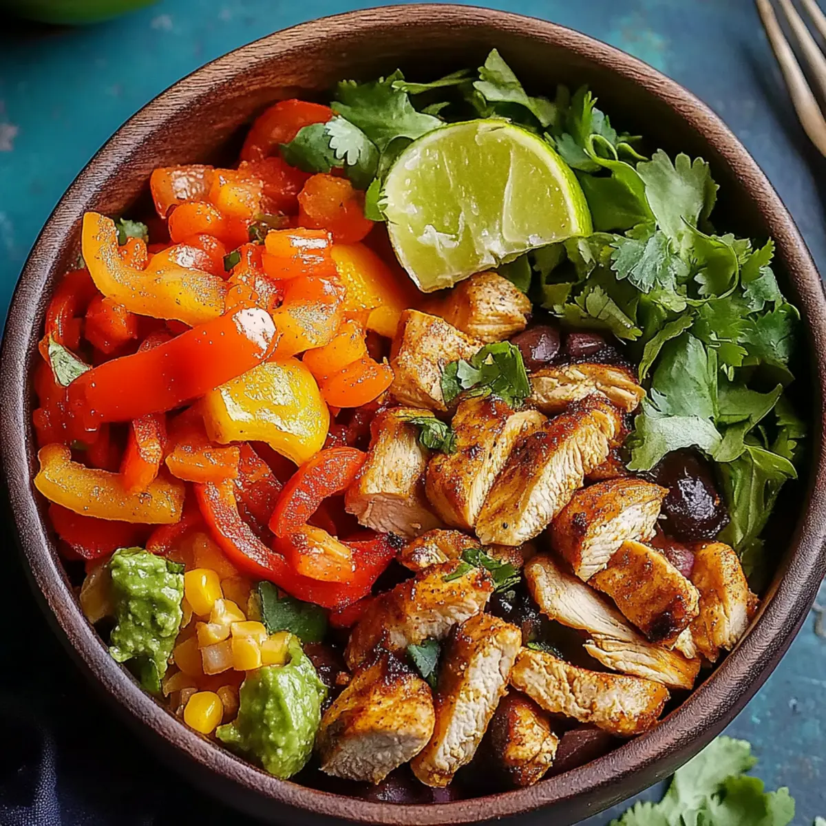 Chicken Fajita Bowls