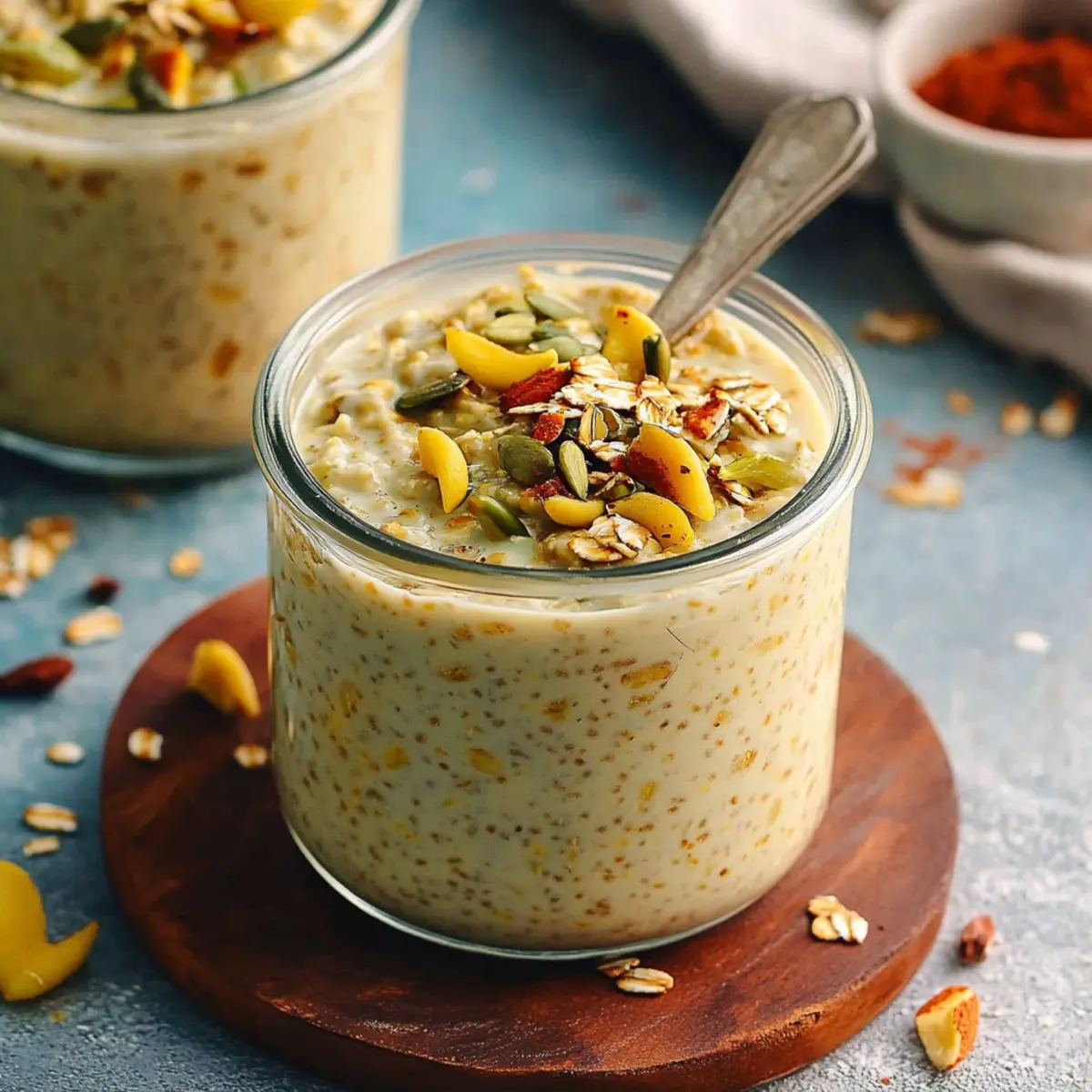 No-Sugar Indian Overnight Oats