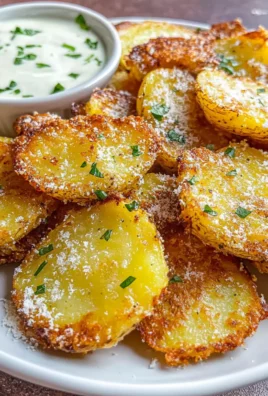 Crispy Parmesan Smashed Potatoes