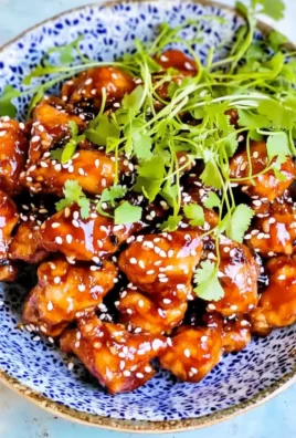Asian Air Fryer Sesame Chicken