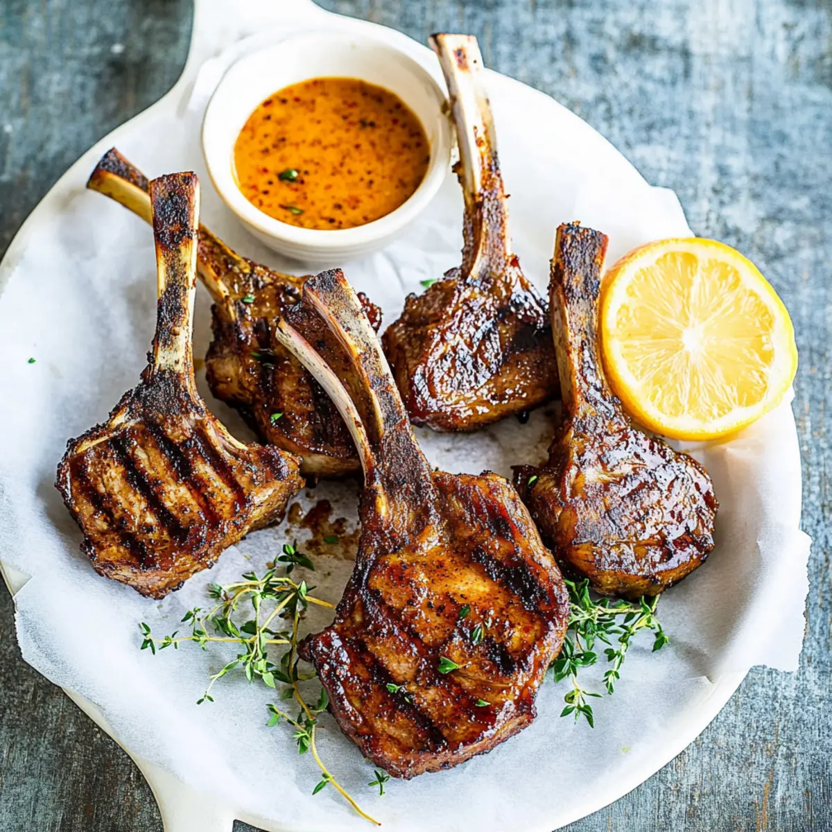 Jerk Lamb Chops Recipe