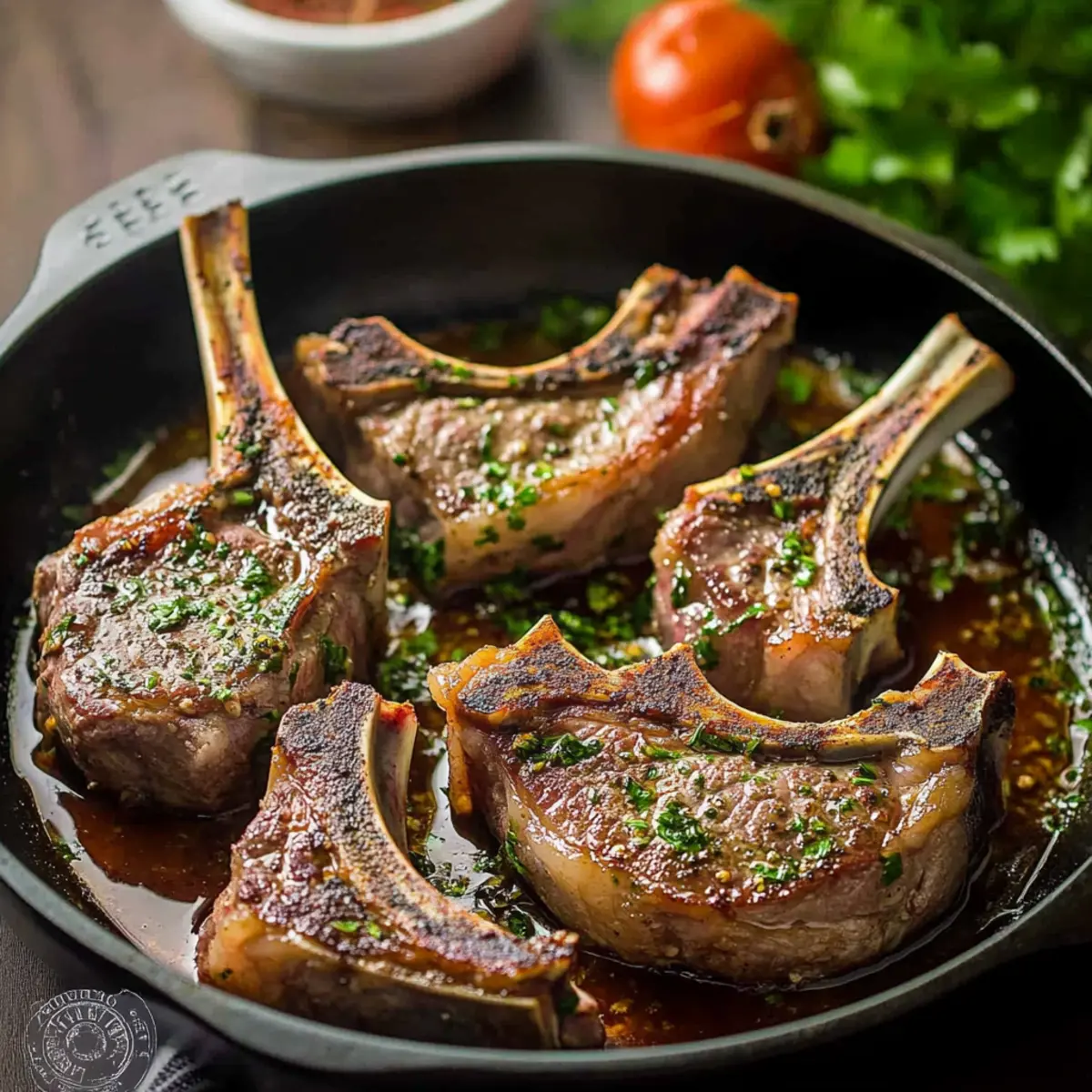 Garlic and Herb Lamb Chops