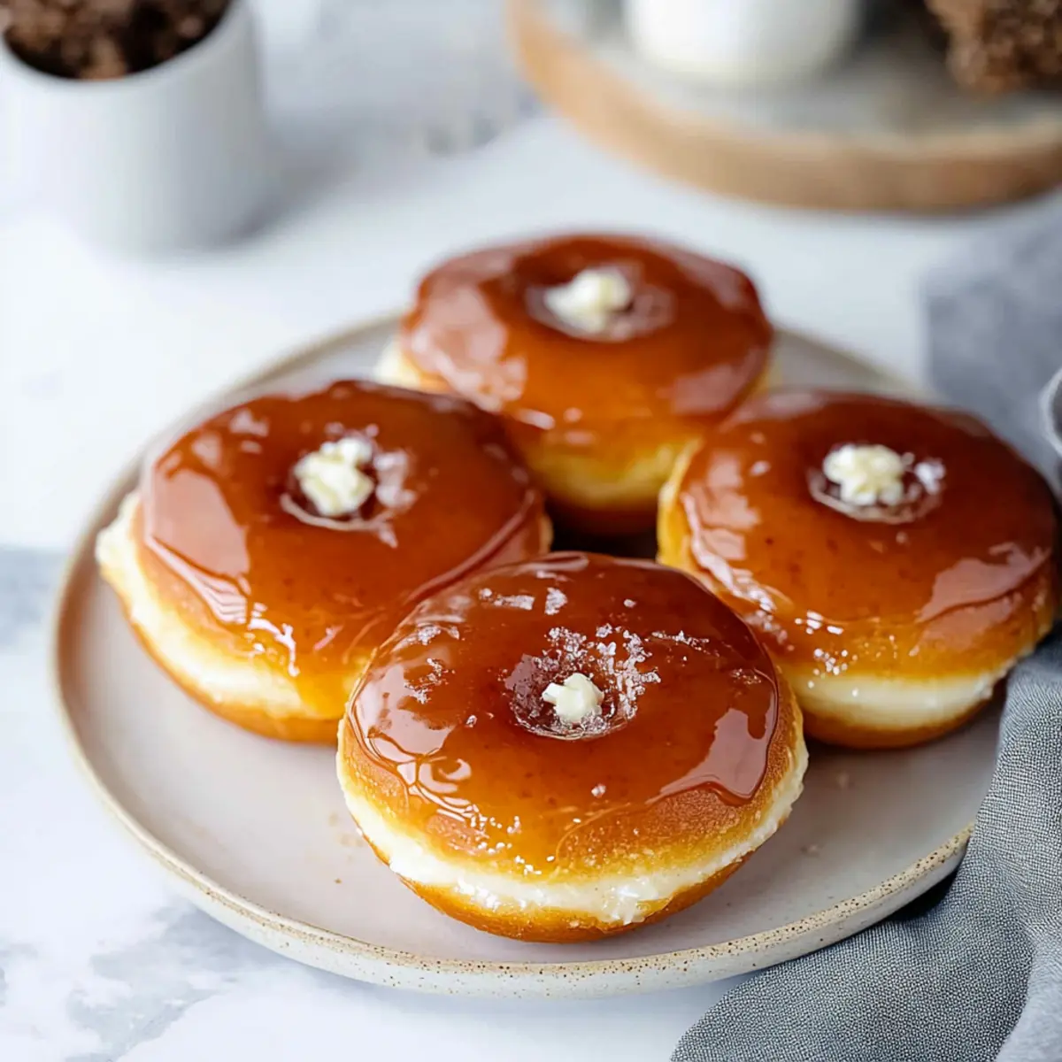 Creme Brulee Donuts