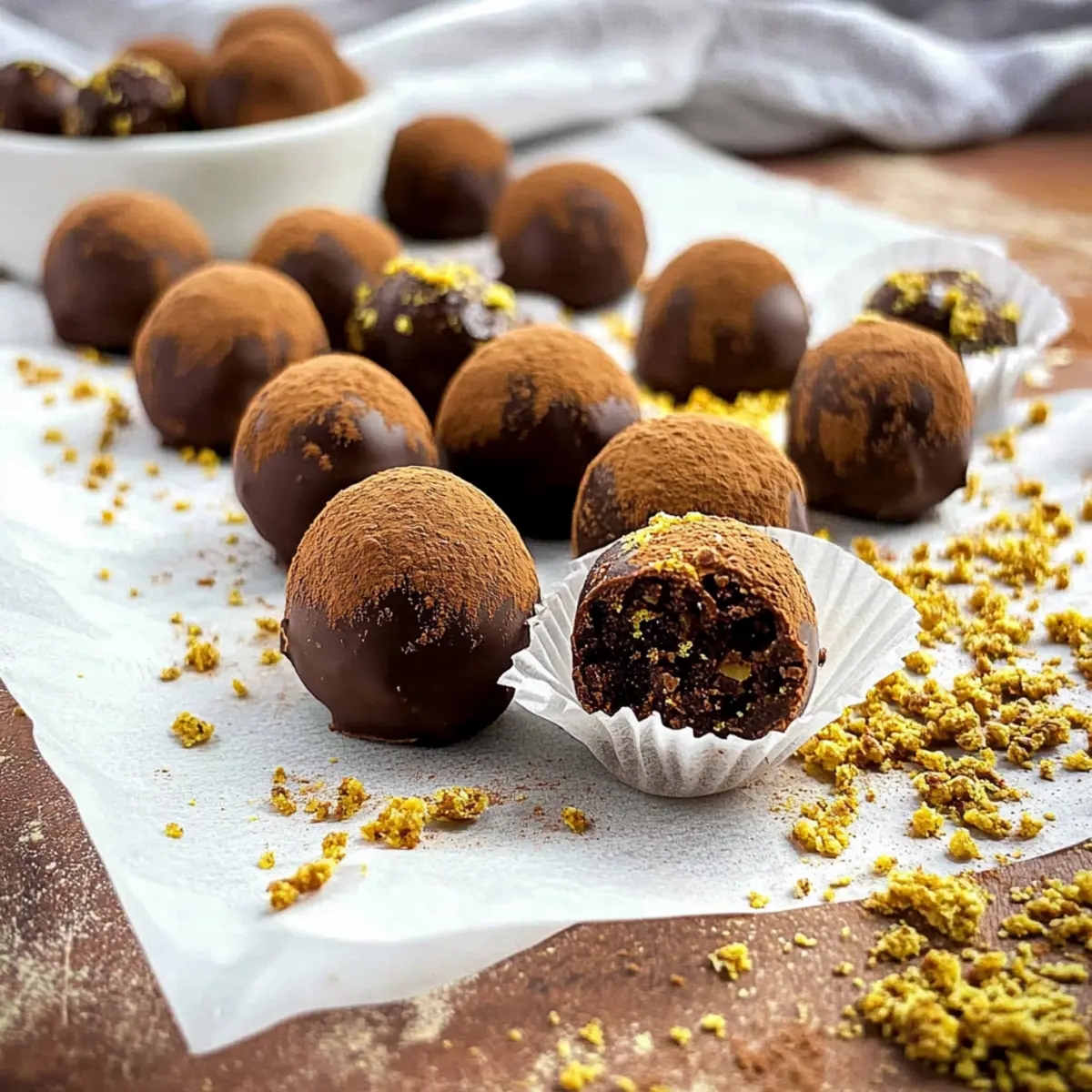 Chocolate Date Truffles