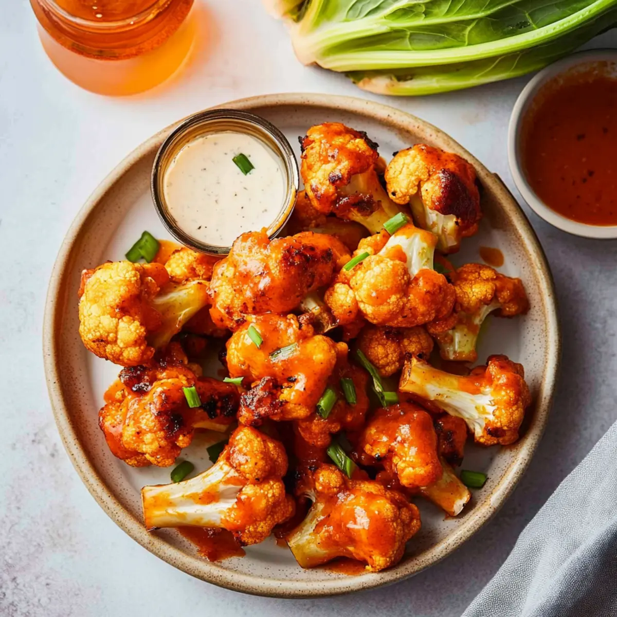 Air Fryer Cauliflower Wings