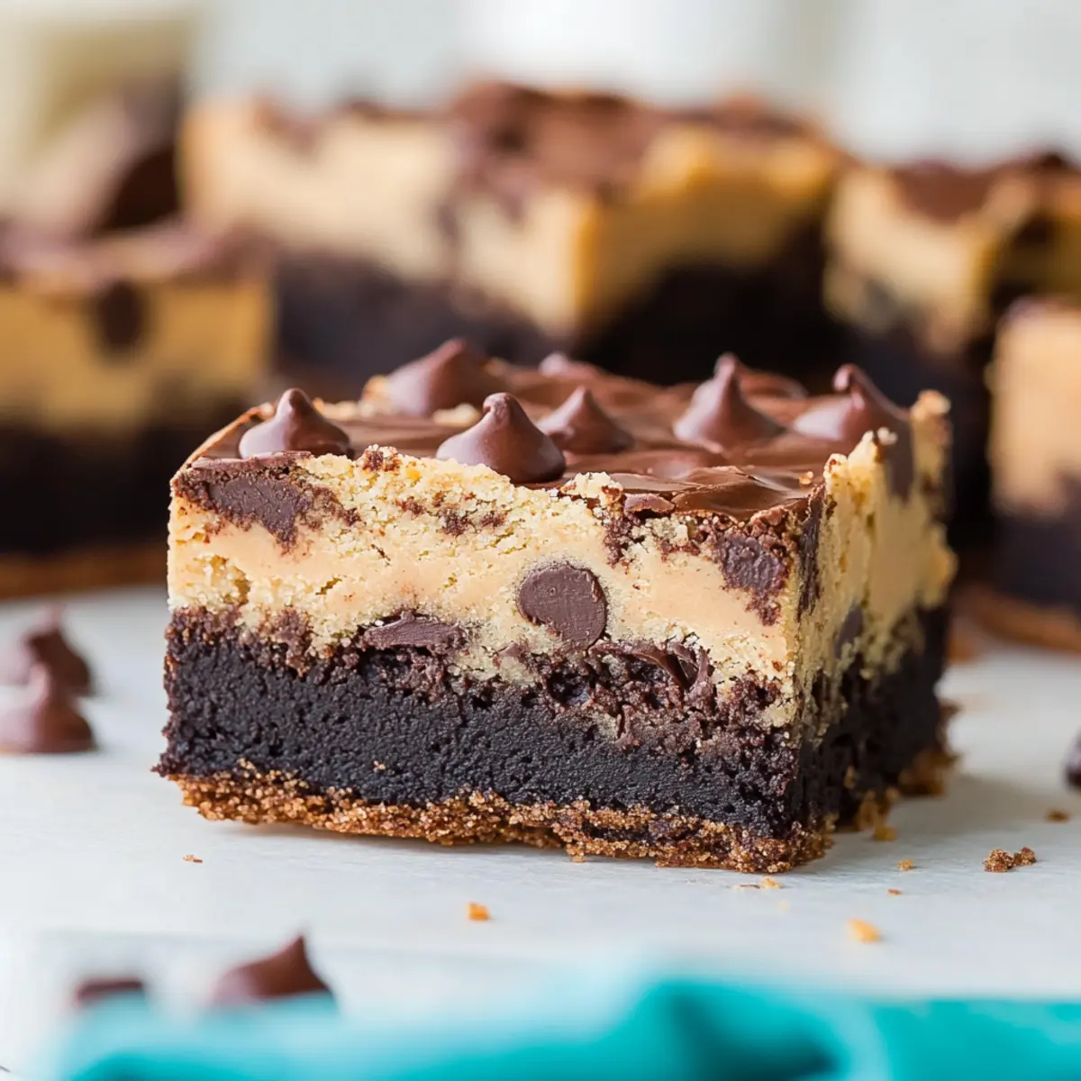 Cookie Dough Brownies