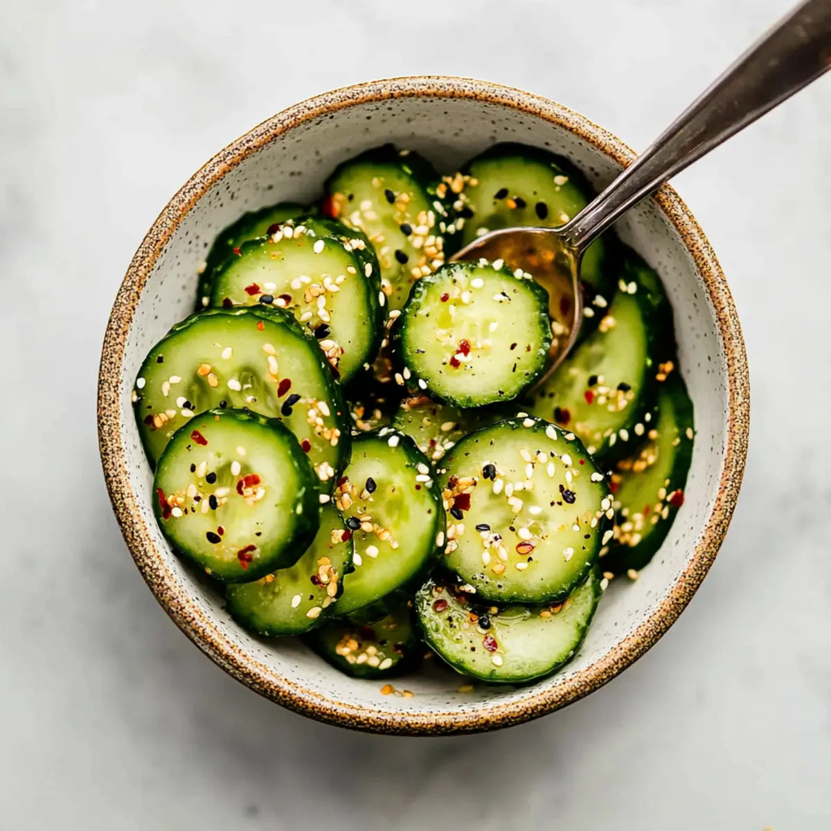 Healthy Cucumber Snack