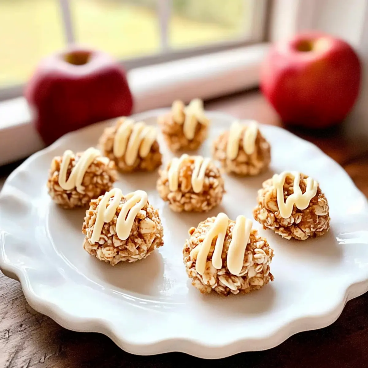 High Protein Apple Bites