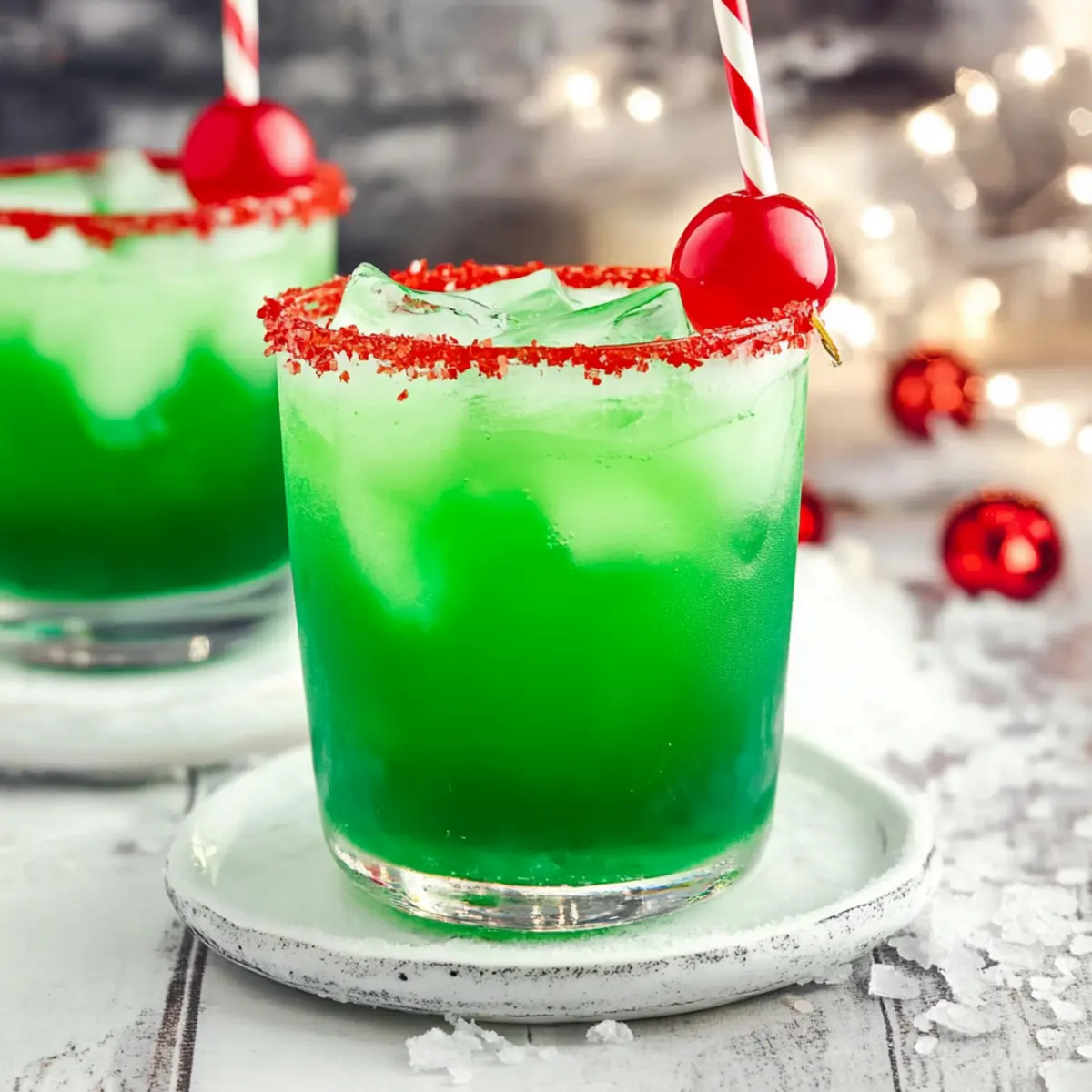 Green Grinch Mocktail