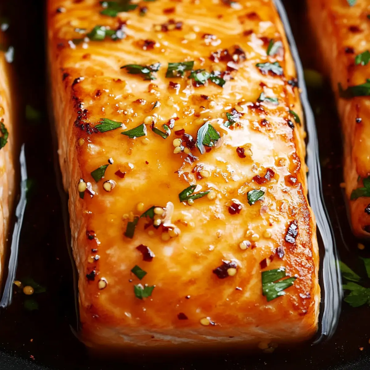 Hot Honey Butter Salmon