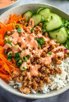 Bang Bang Ground Turkey Rice Bowls