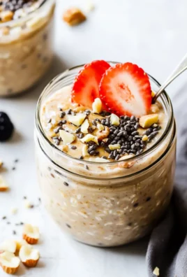 High-Protein Peanut Butter Overnight Oats