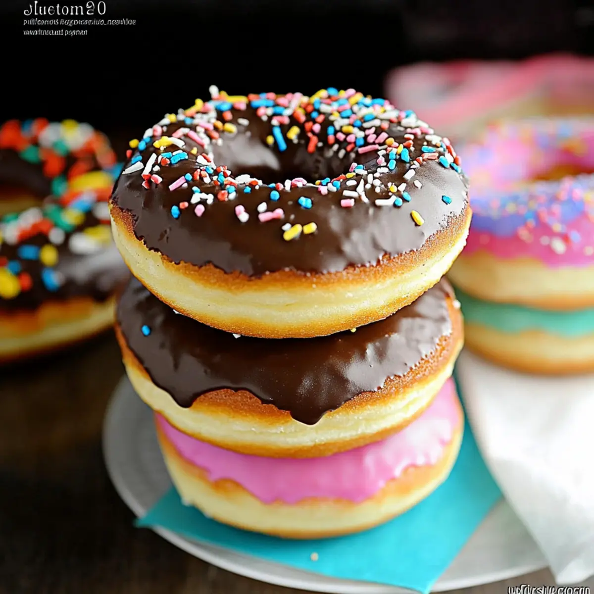 Baked Cake Donuts