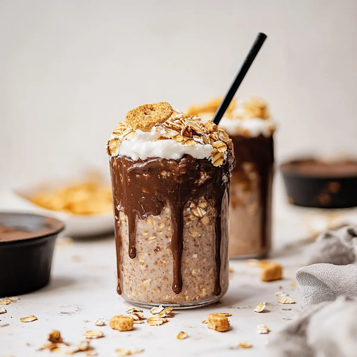 S’mores Overnight Oats