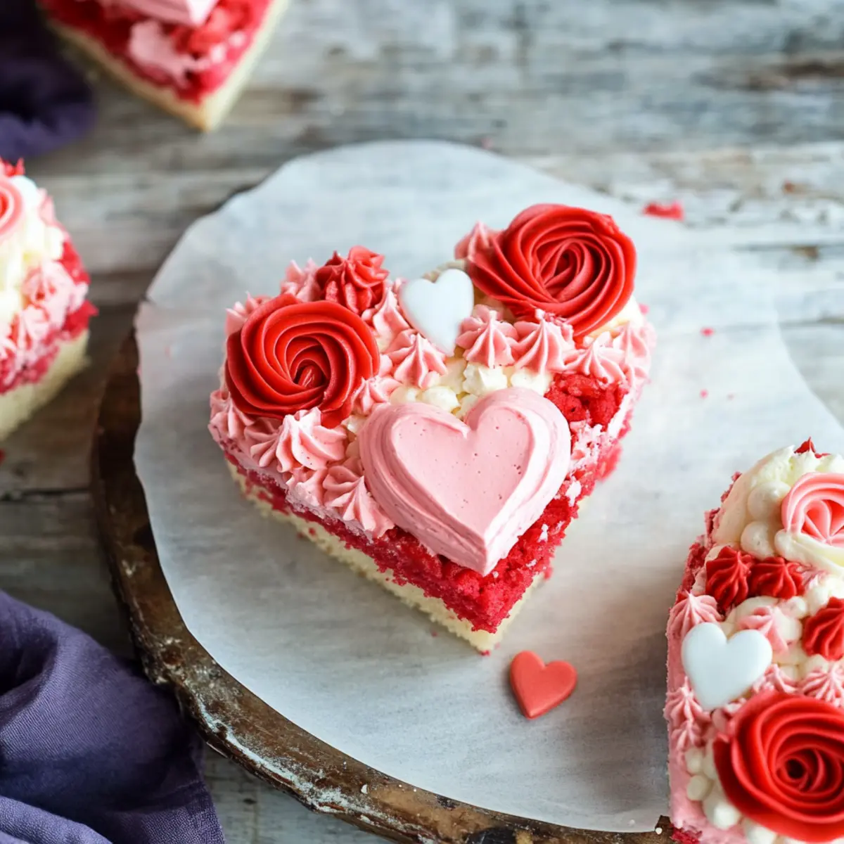 Mini Valentine Cakes