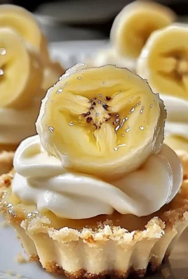 No-Bake Mini Banana Cream Pies