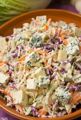 Gourmet Blue Cheese Coleslaw