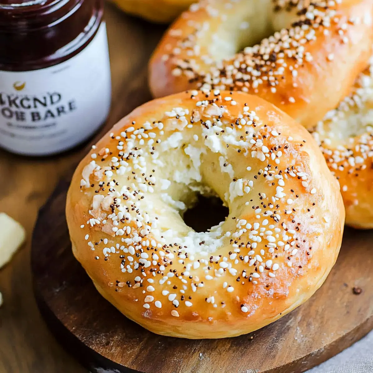 High-Protein Cottage Cheese Bagels