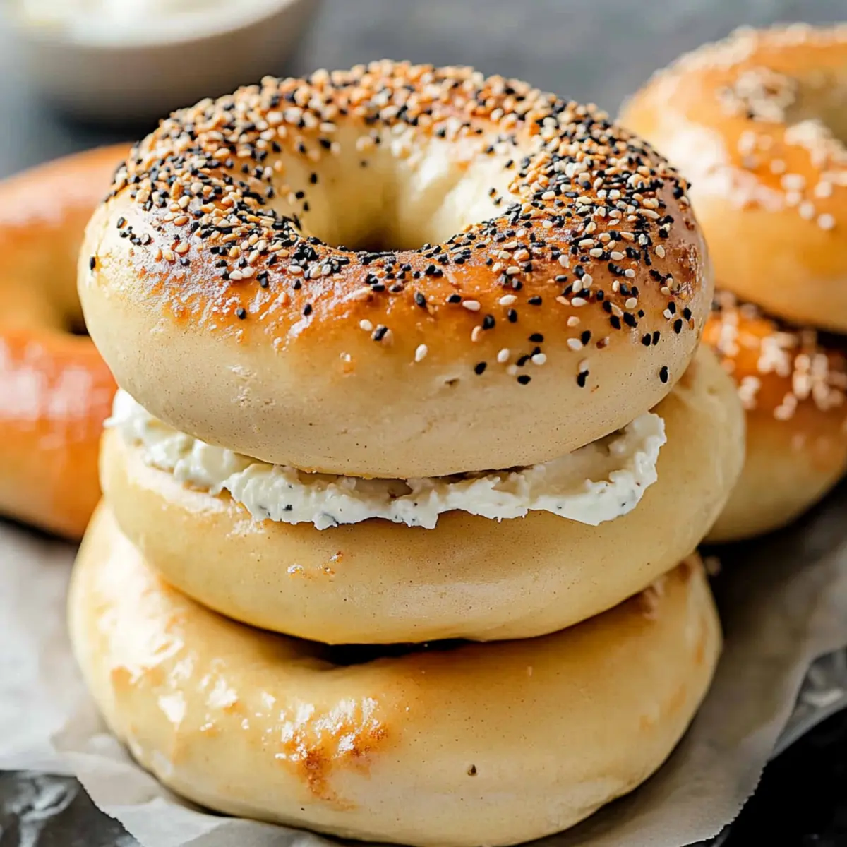 No-Yeast Greek Yogurt Bagels