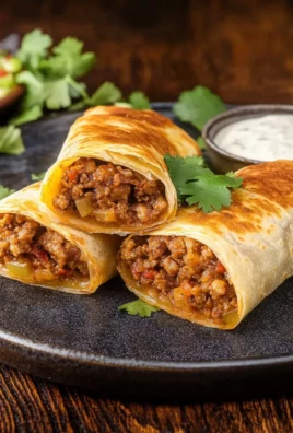 Air Fryer Chimichangas