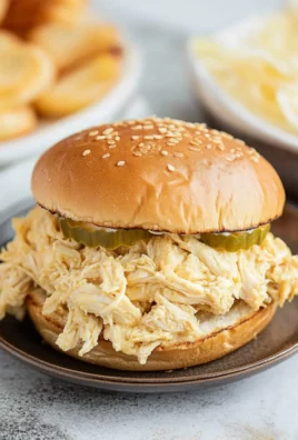 Ohio Shredded Chicken Sandwich