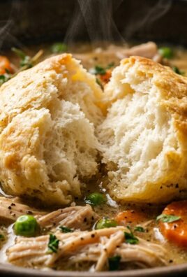 Easy Crockpot Chicken and Dumplings with Canned Biscuits